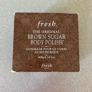 Brand new in box Fresh Brown Sugar Body Polish